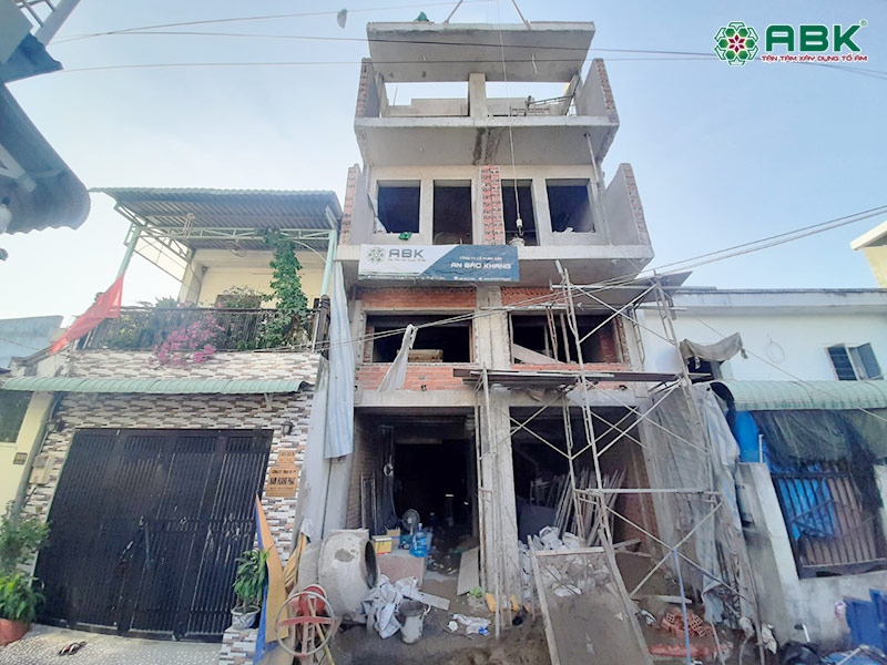 Bảng hiệu công ty xây dựng nhà tại Tp HCM