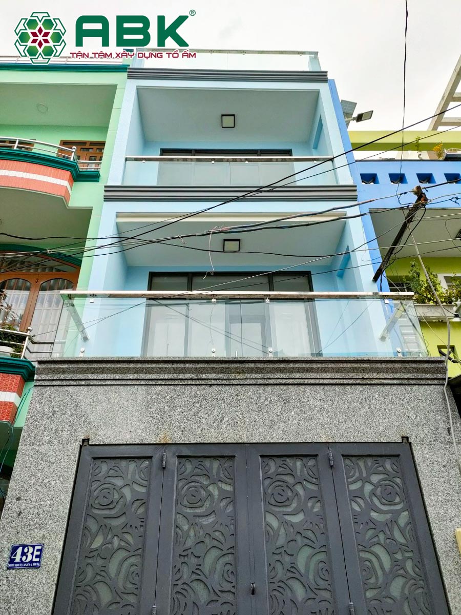 Hình ảnh hoàn thiện nhà anh Hiệp Quận Bình Tân