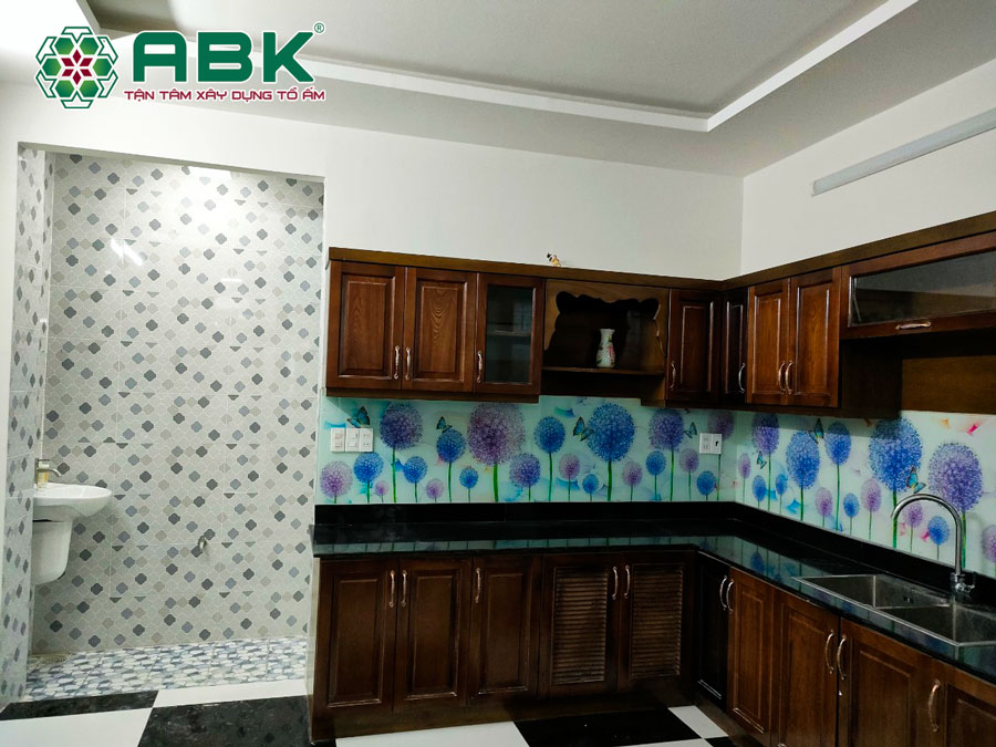 Hình ảnh hoàn thiện nhà anh Hiệp Quận Bình Tân