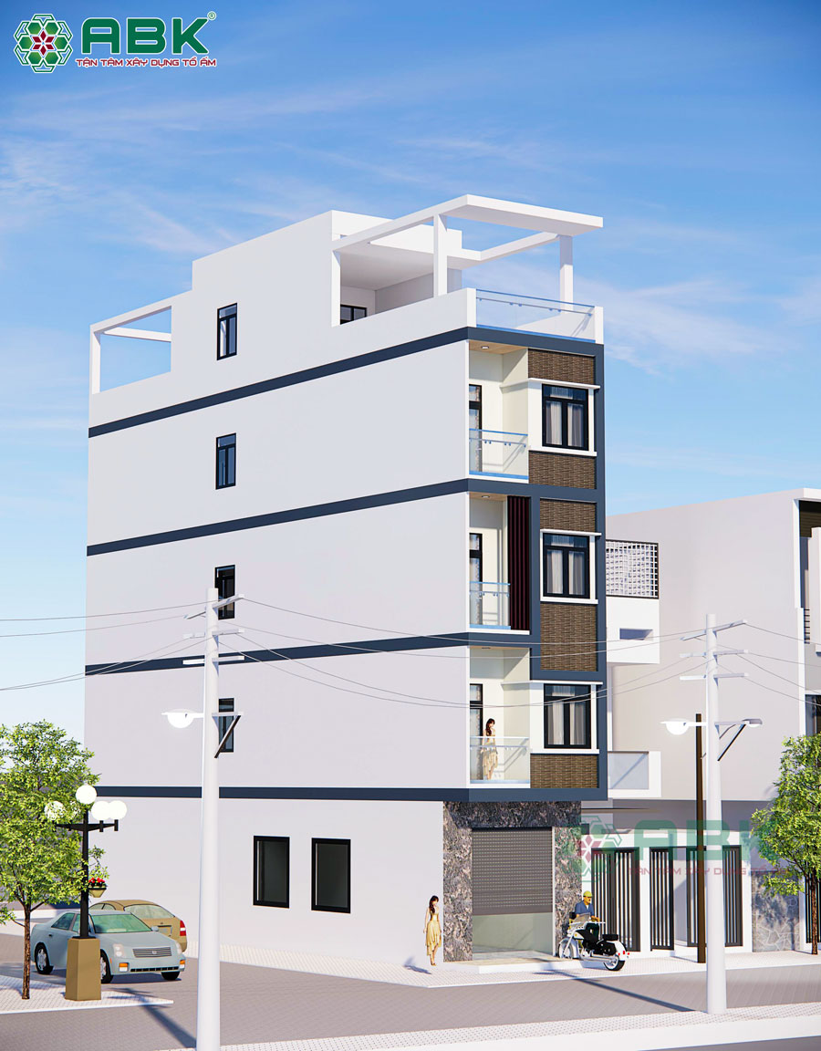 Hình ảnh thiết kế trước khi sửa nhà anh Lộc Quận 4