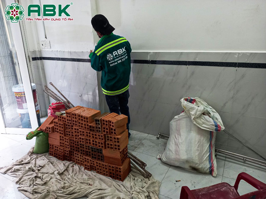 Thi công sửa chữa nhà chị Minh ở Quận 8