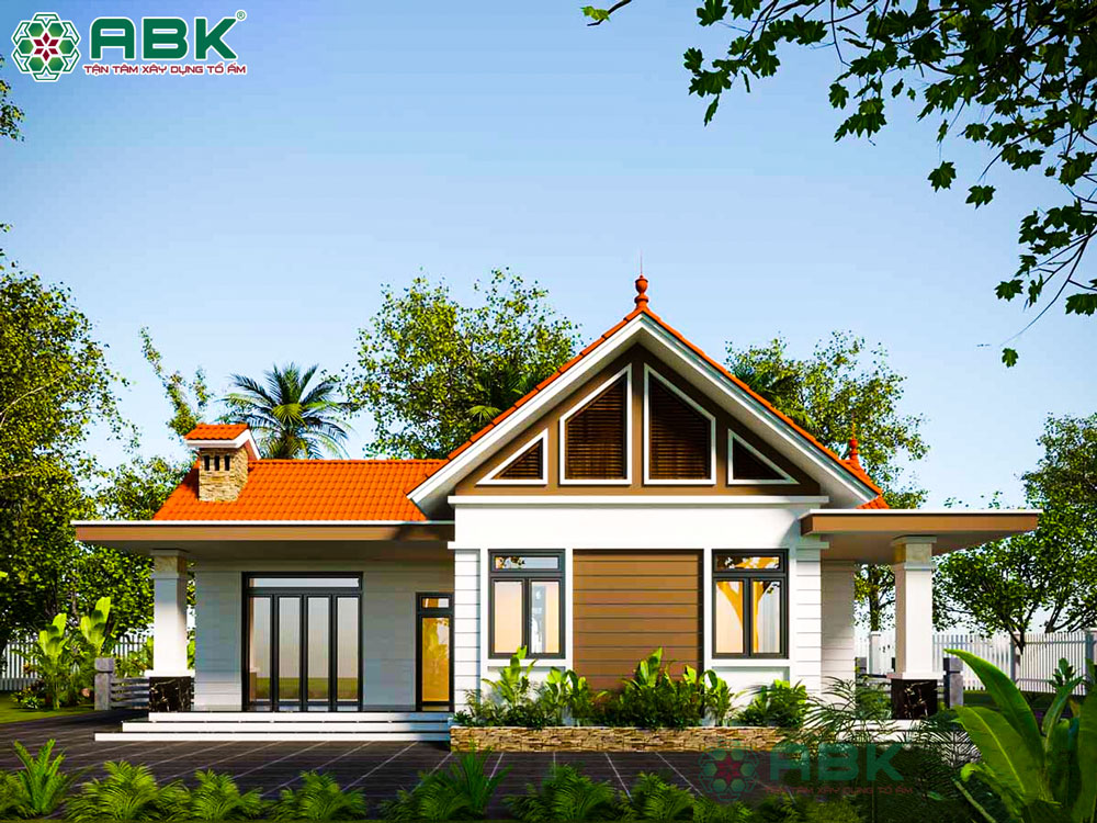 Phối cảnh 3D nhà cấp 4 giá 500 triệu ở Quận Gò Vấp