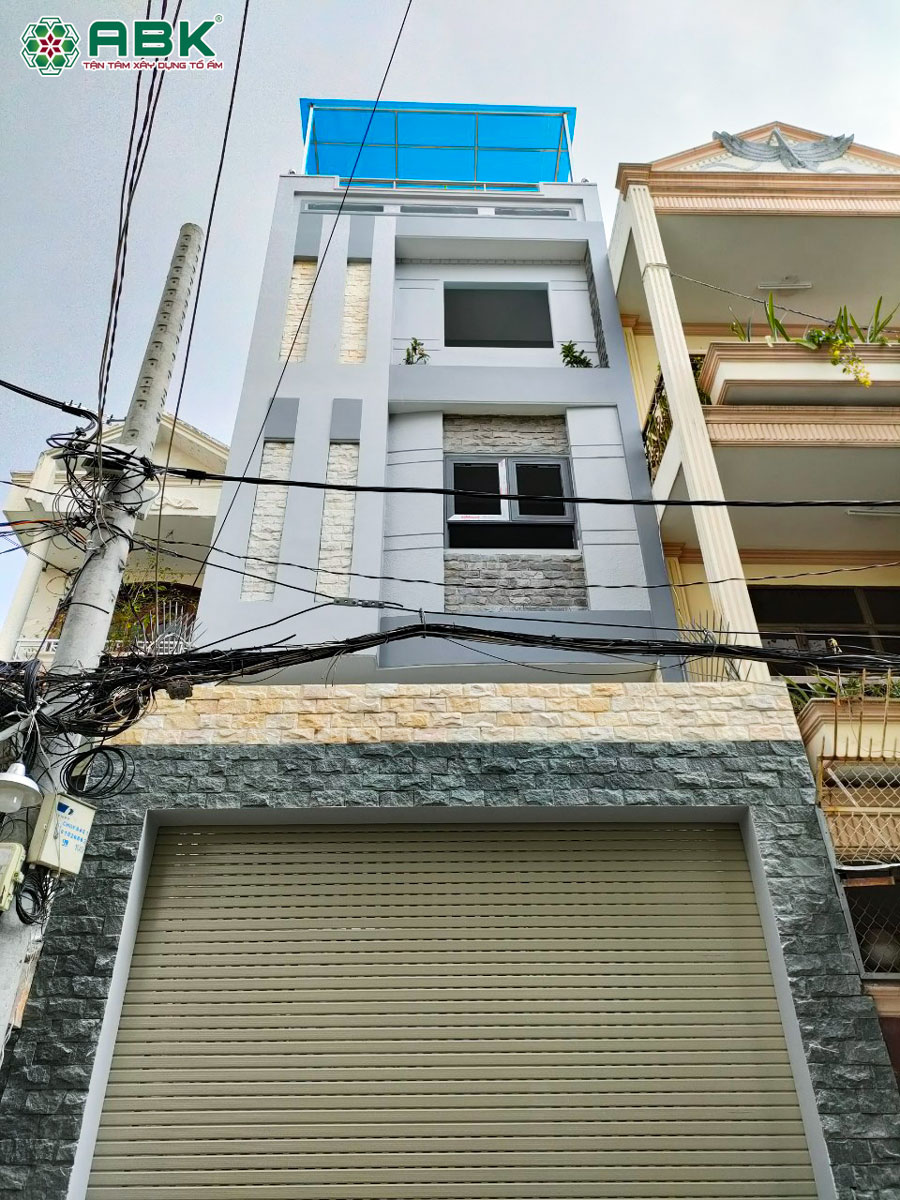 Hình ảnh hoàn thiện ngôi nhà anh Tiến