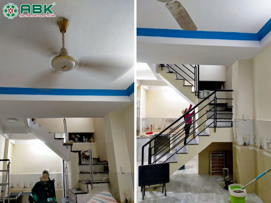 Thi công hoàn thiện nhà anh Thịnh ở Quận Tân Bình