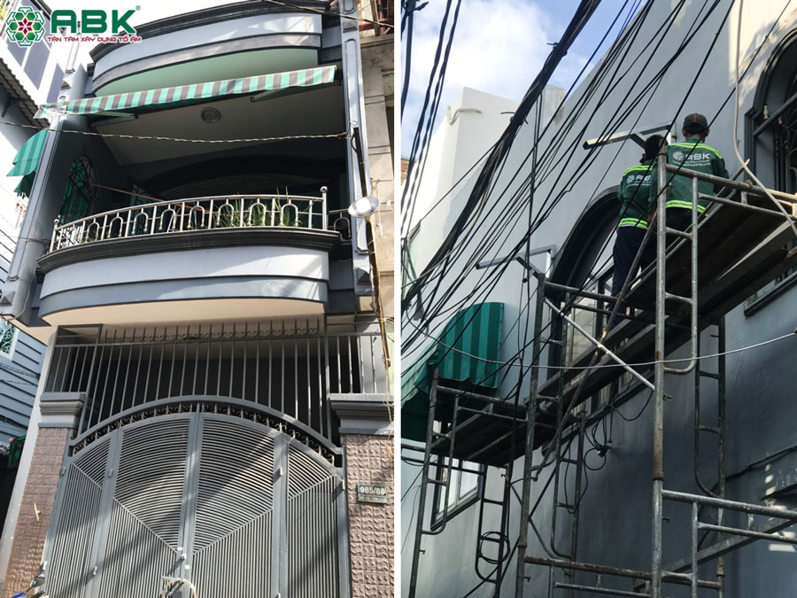 Sửa chữa nhà chị Mai ở Quận Tân Bình