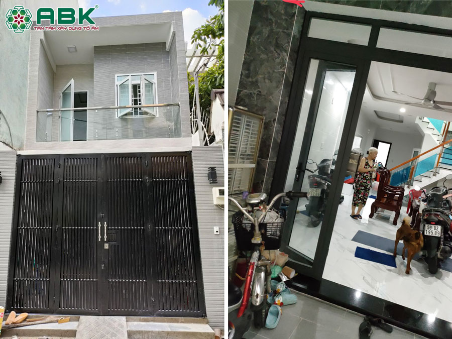 Hình ảnh hoàn thiện nhà chị Khánh