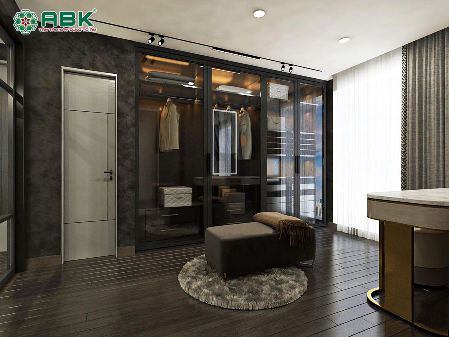 Bố trí nội thất trong biệt thự 3 tầng mái thái