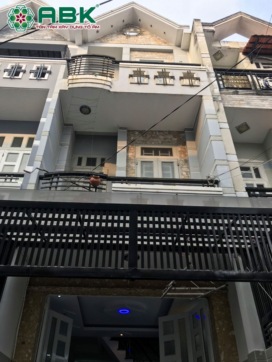 Sửa chữa nhà biệt thự phố 3 tầng nhà chị Yên ở Quận 8