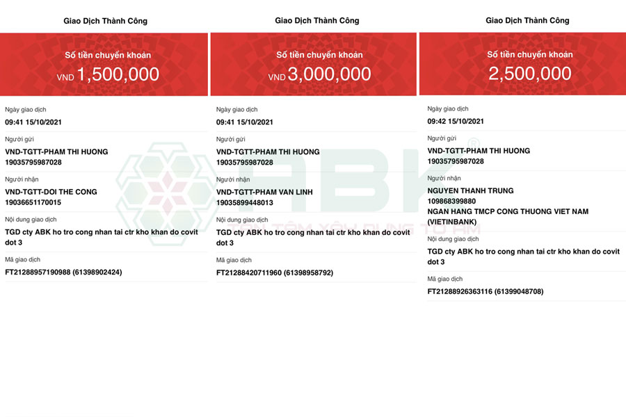 An Bảo Khang hỗ trợ công nhân xây dựng đợt 3