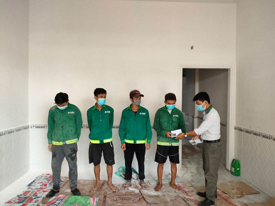 An Bảo Khang hỗ trợ công nhân xây dựng đợt 3