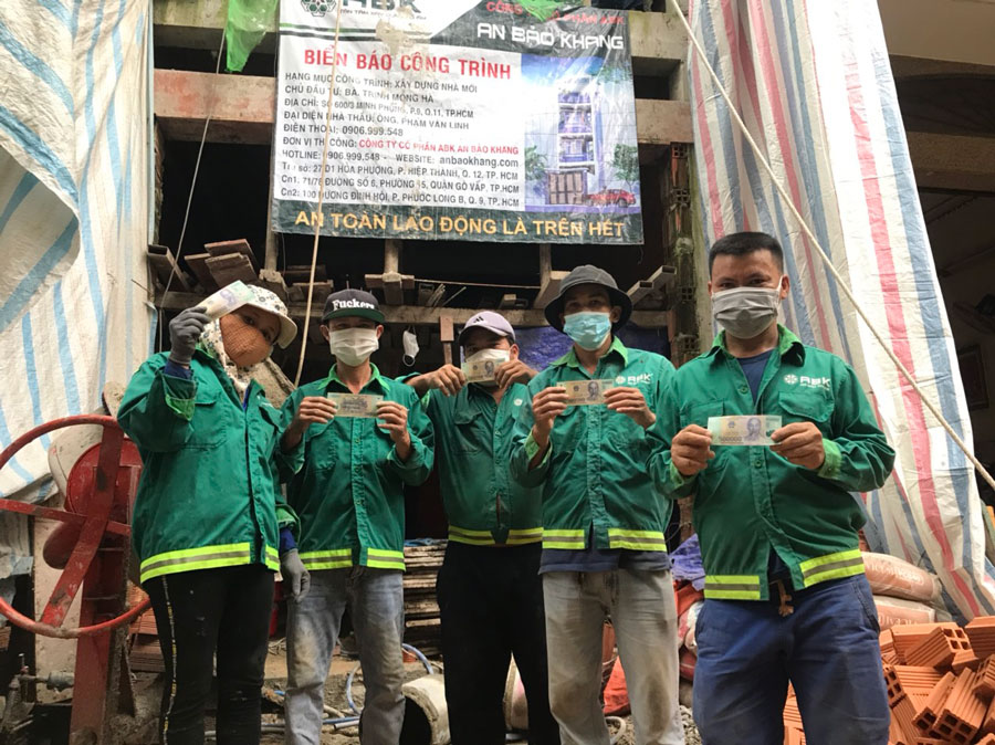 An Bảo Khang hỗ trợ công nhân xây dựng đợt 3