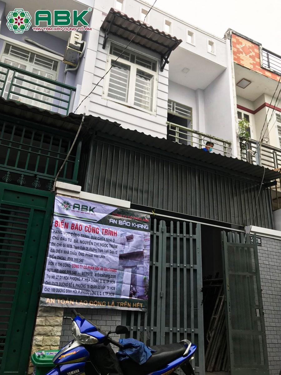 Hiện trạng nhà chị Trâm