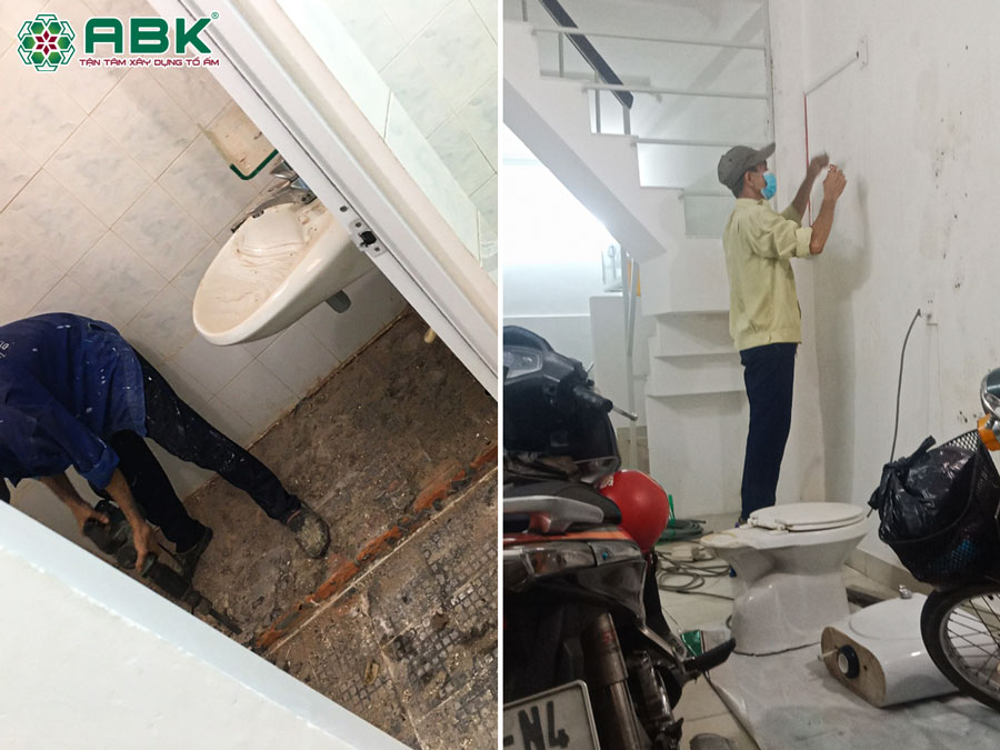 Thi công nhà vệ sinh