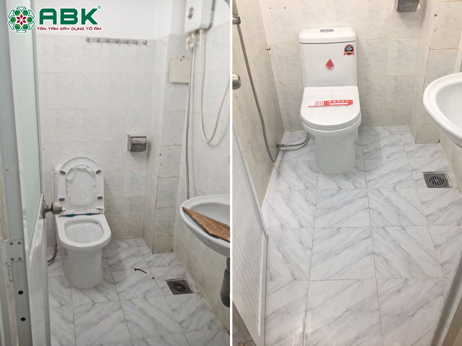 Thi công lắp thiết bị vệ sinh