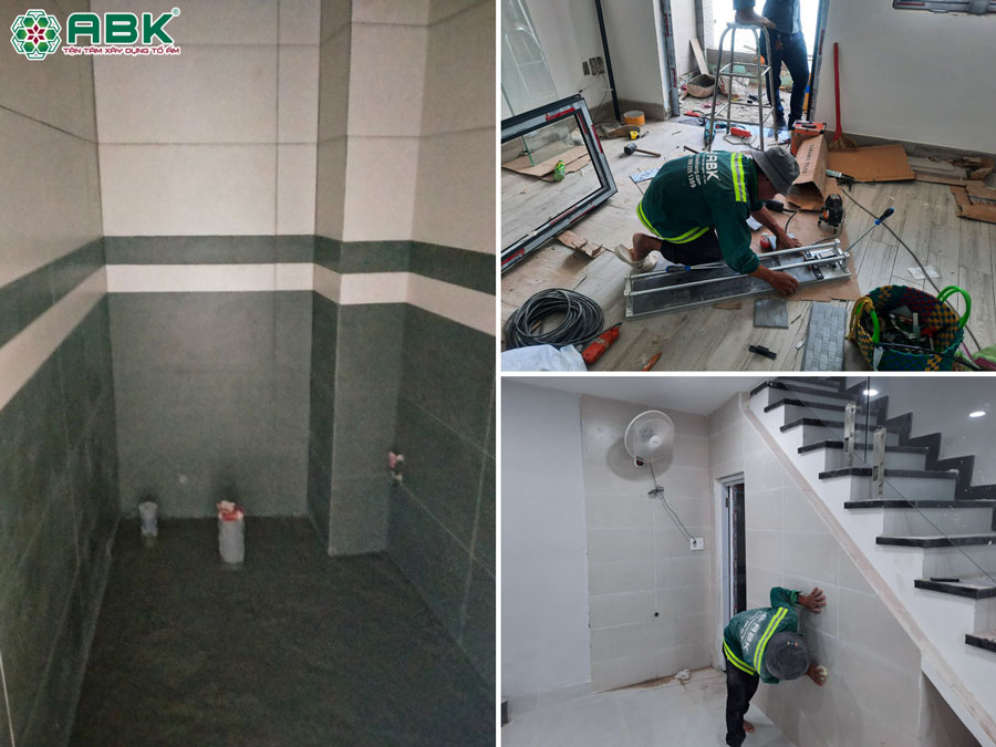 Thi công ốp lát gạch