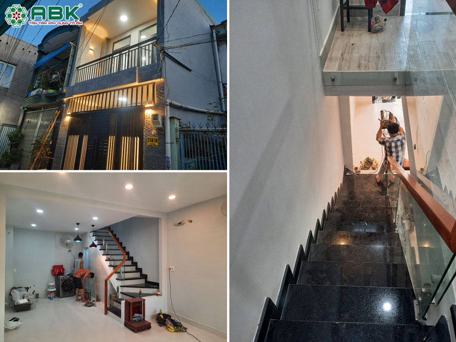 Hoàn thiện bàn giao nhà cho gia đình chị Thu