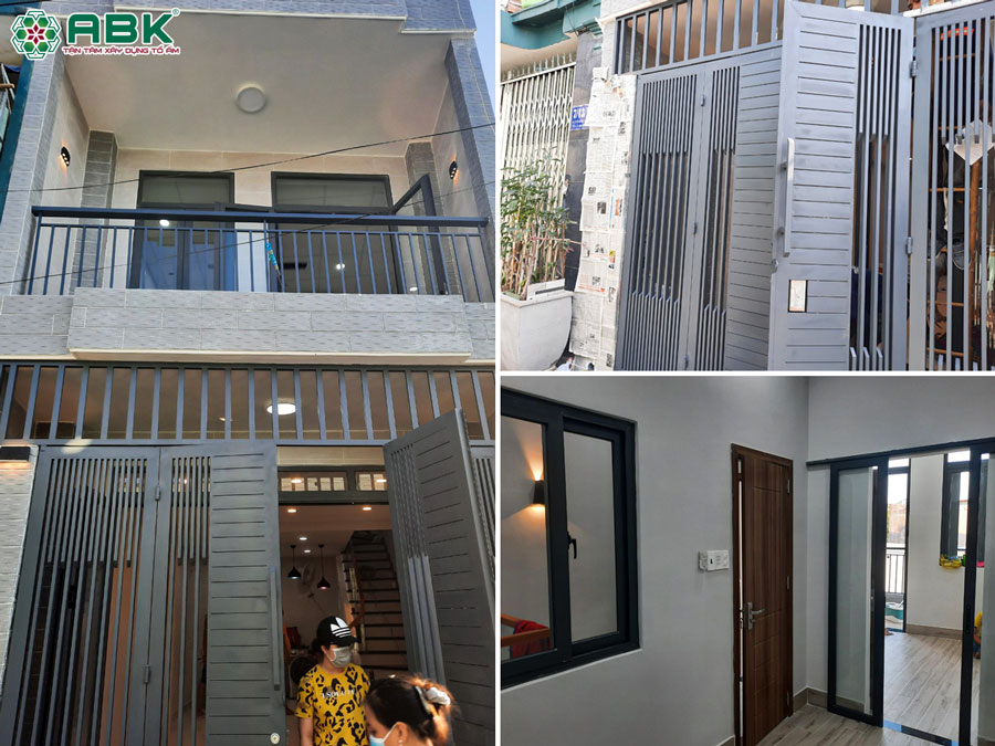 Hoàn thiện bàn giao nhà cho gia đình chị Thu