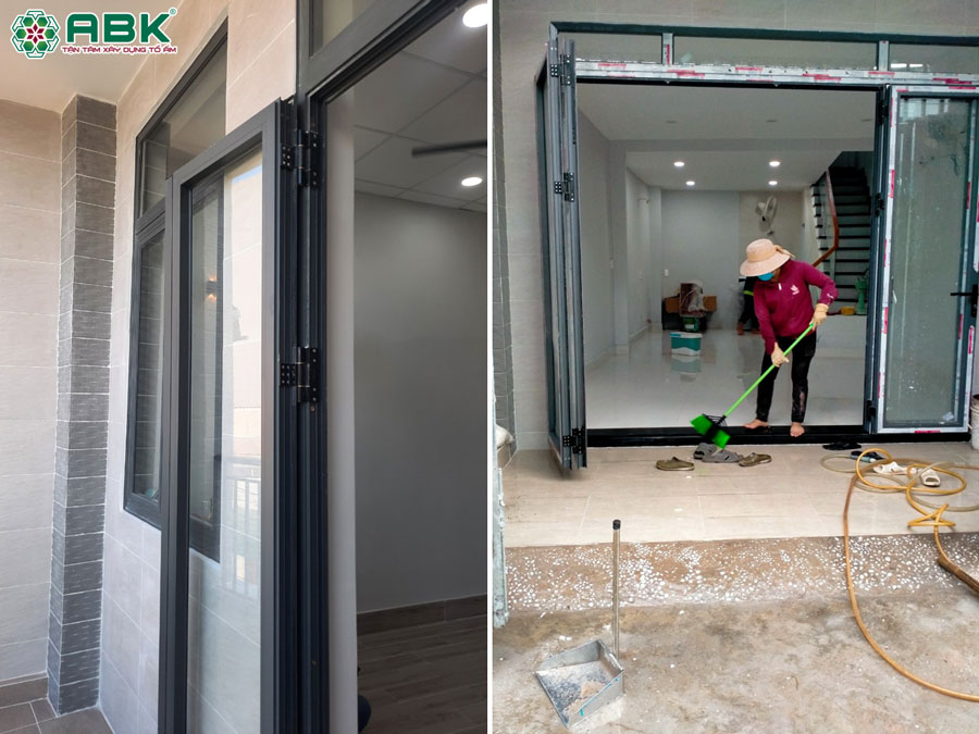 Hoàn thiện bàn giao nhà cho gia đình chị Thu