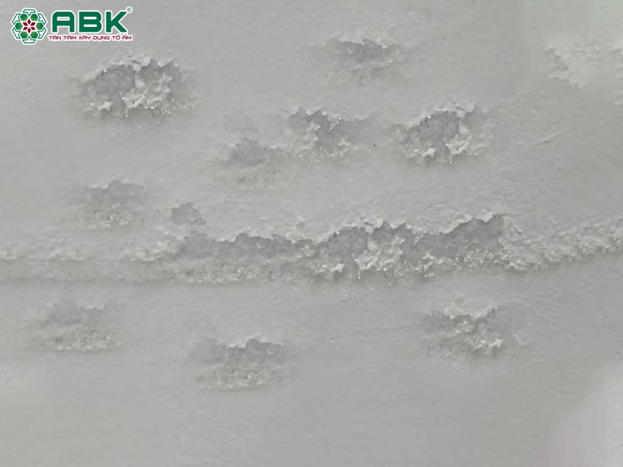 Tường nhà bị muối hóa phải làm sao ?