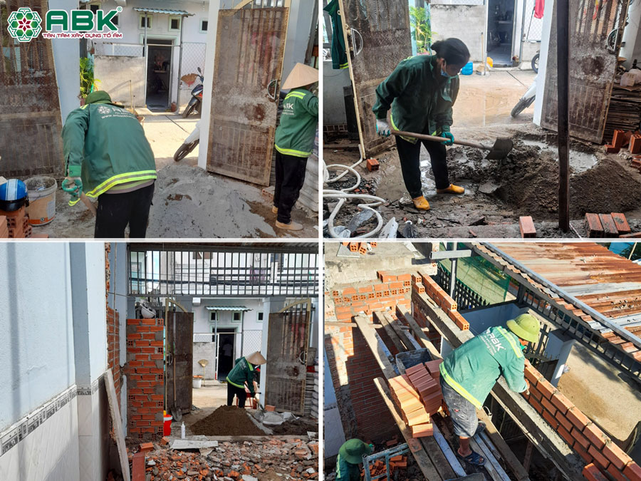 Thi công đố cửa