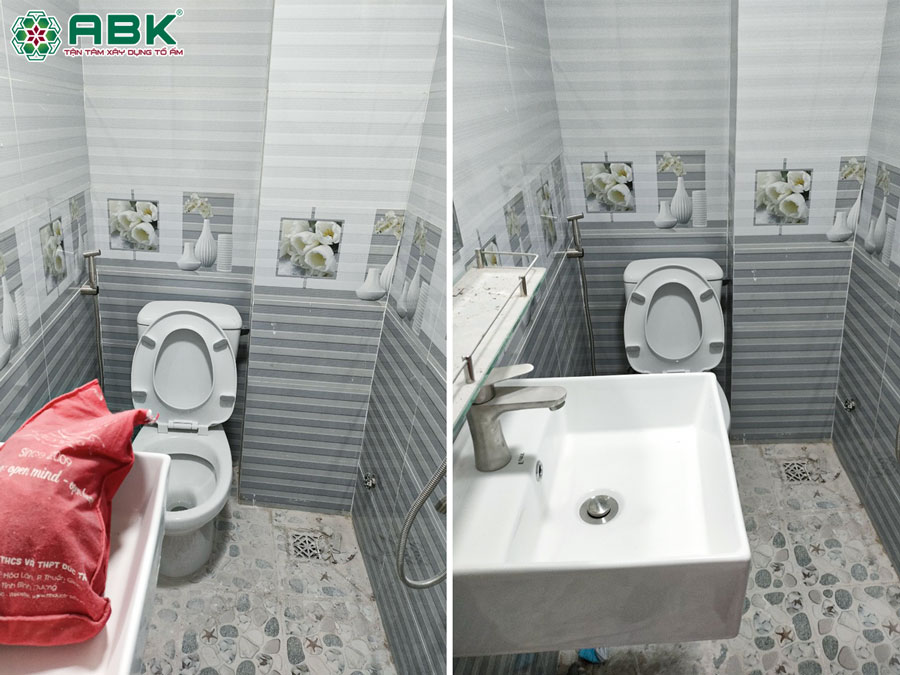 Thi công hoàn thiện nhà chị Mỹ