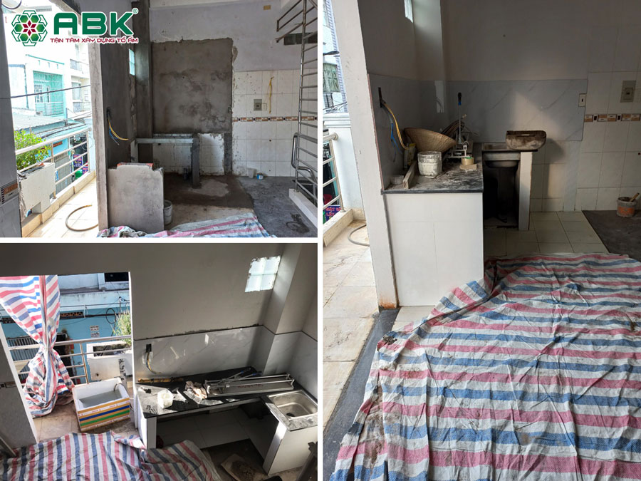 Thi công nhà bếp