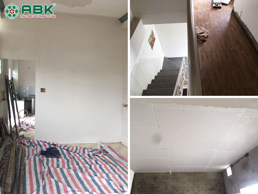 Thi công đóng trần thạch cao