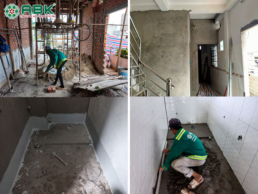 Thi công nhà vệ sinh