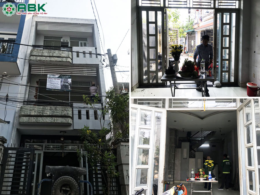 Cung khởi công sửa nhà anh Khoa