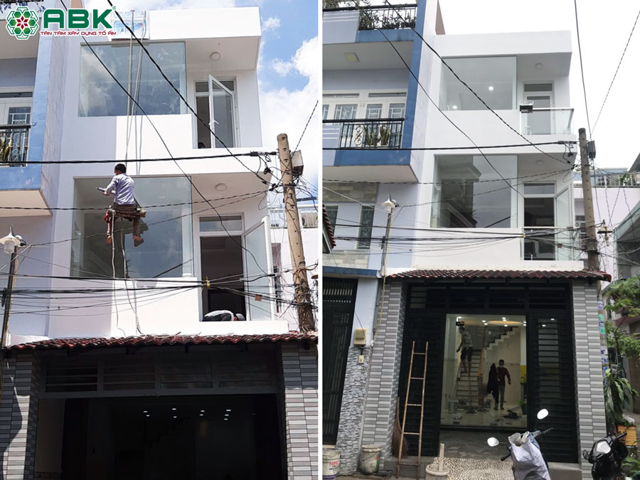 Hoàn thiện sửa nhà anh Khoa ở Quận Tân Phú