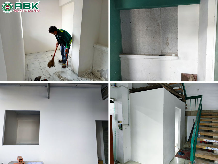 Thi công sơn nước phòng bảo vệ