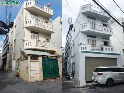 Sửa chữa trọn gói nhà phố 3 tầng nhà chị Tú Anh ở Thủ Đức
