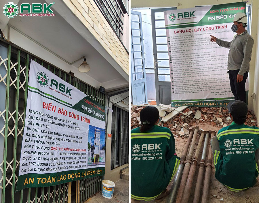 Sửa chữa nhà phố nhà anh Nguyên ở Quận Phú Nhuận