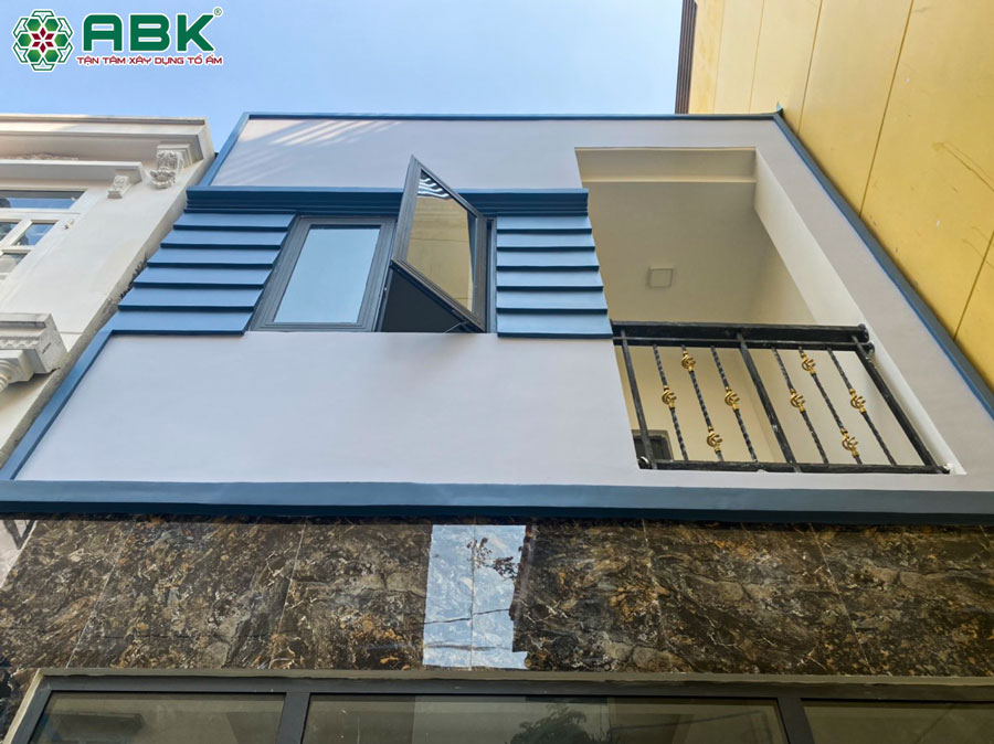 Thi công hoàn thiện nhà chị Thoa