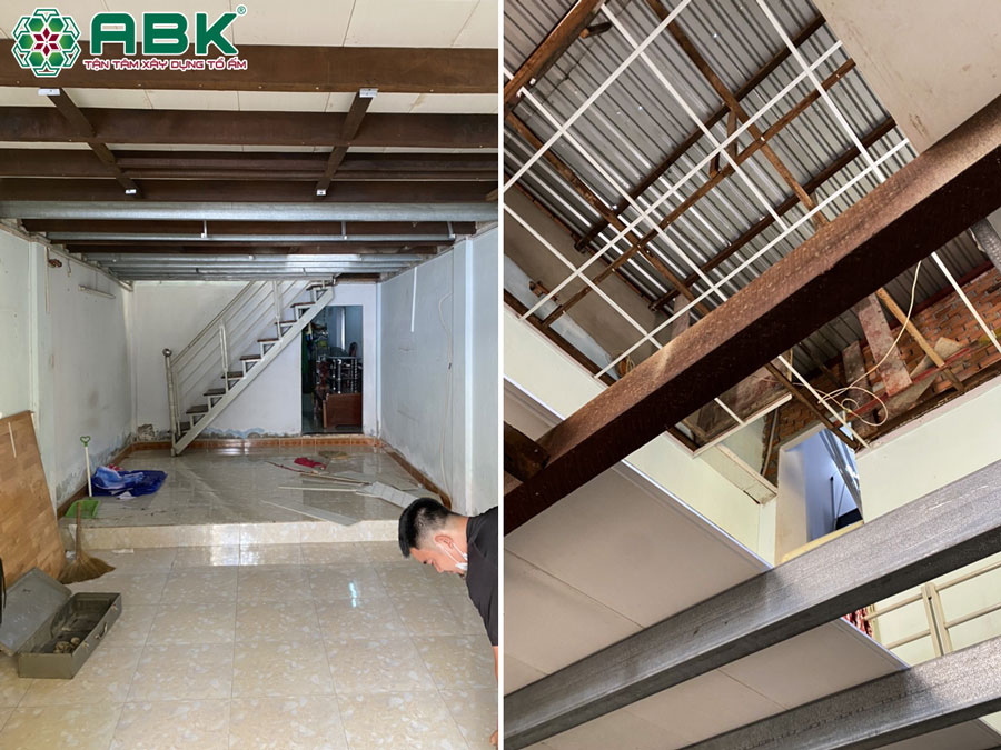 Hiện trạng ngôi nhà chị Thoa ở Quận 4