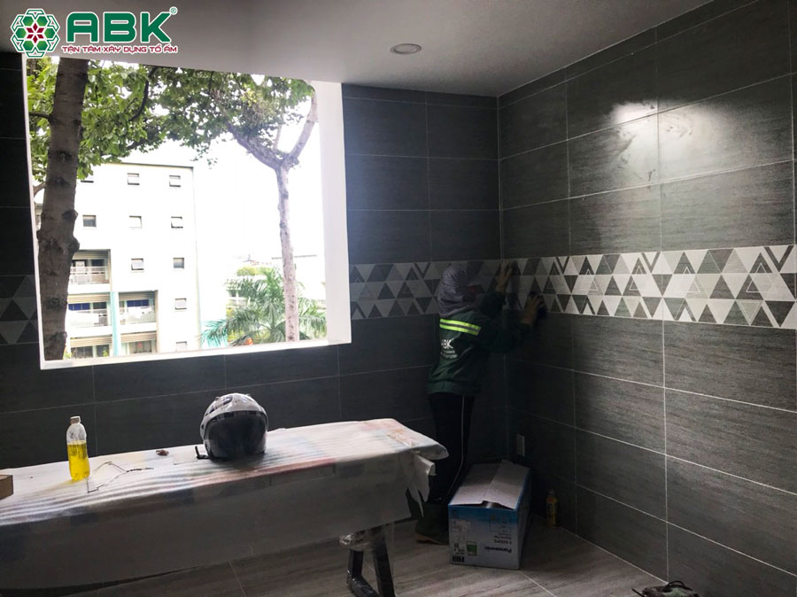 Thi công sửa chữa căn hộ nhà anh Dũng