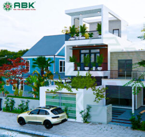 Mẫu thiết kế nhà phố 3 tầng nhà cô Mai ở Quận Gò Vấp