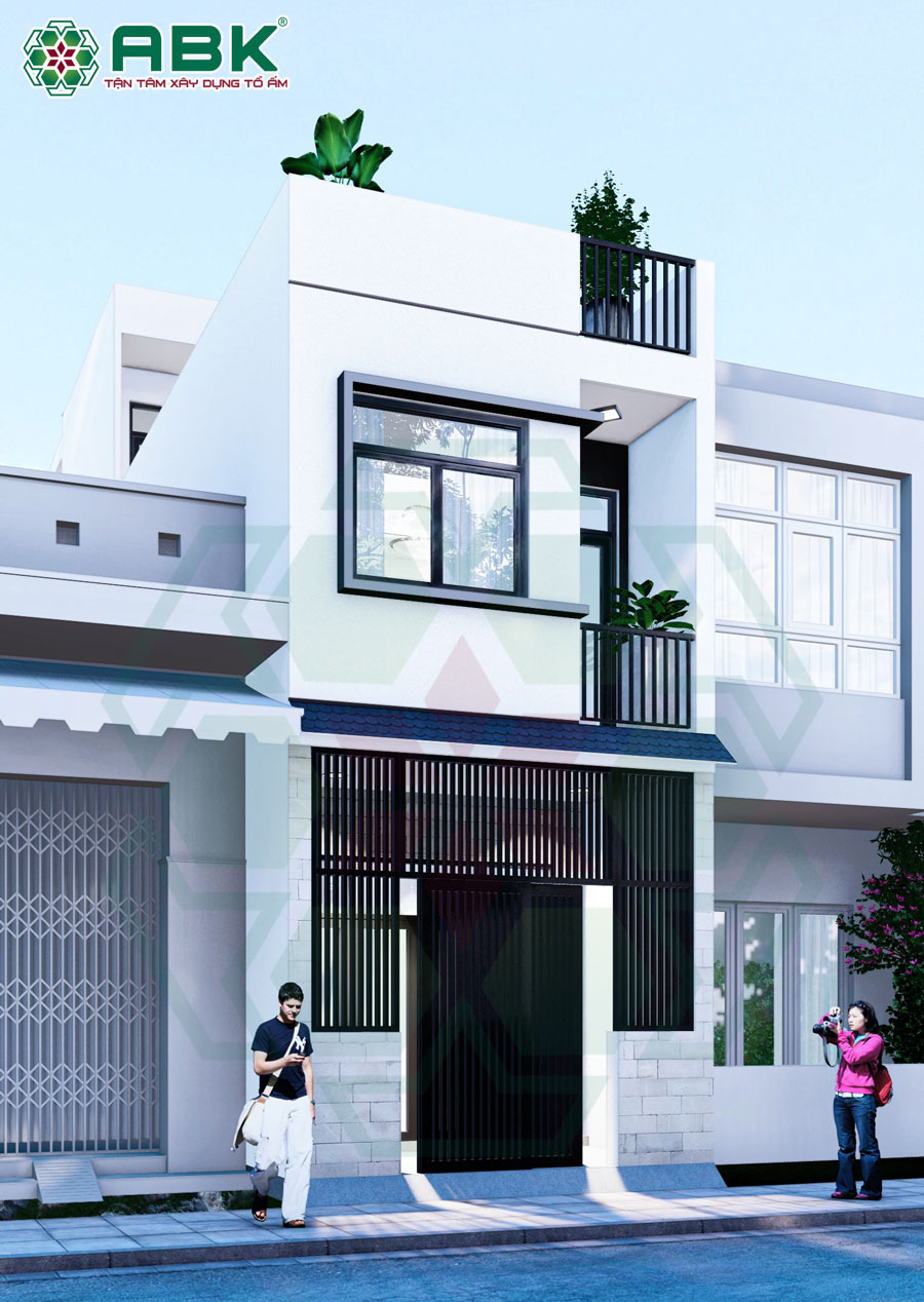 Mẫu thiết kế nhà phố 3 tầng nhà anh Thanh ở Quận Phú Nhuận