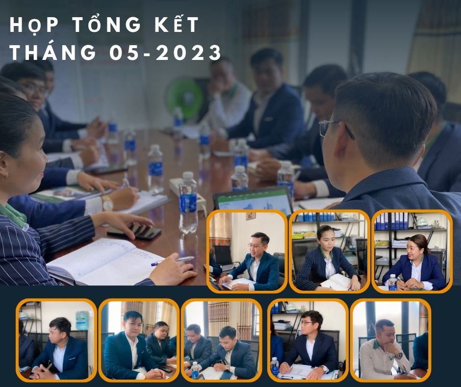 HỌP TỔNG KẾT THÁNG 05 - 2023