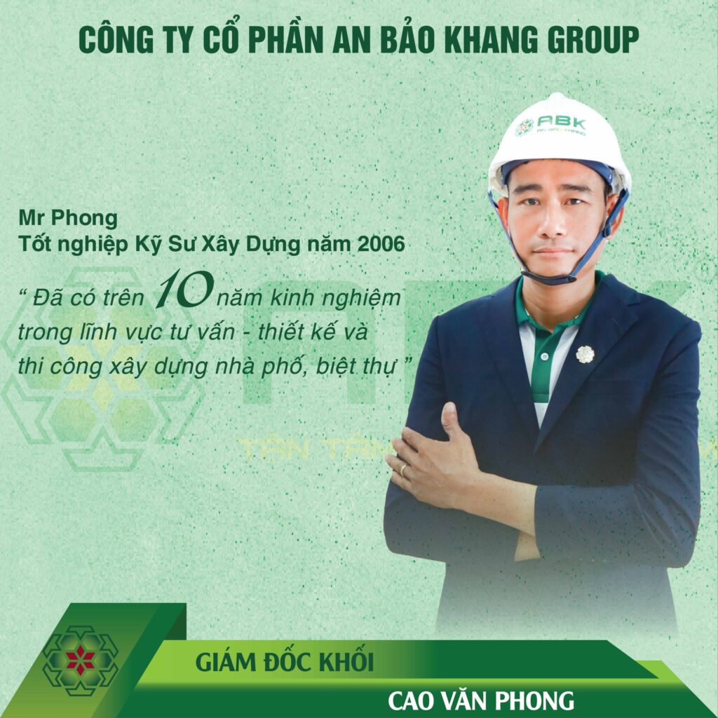 Giám đốc khối Cao Văn Phong
