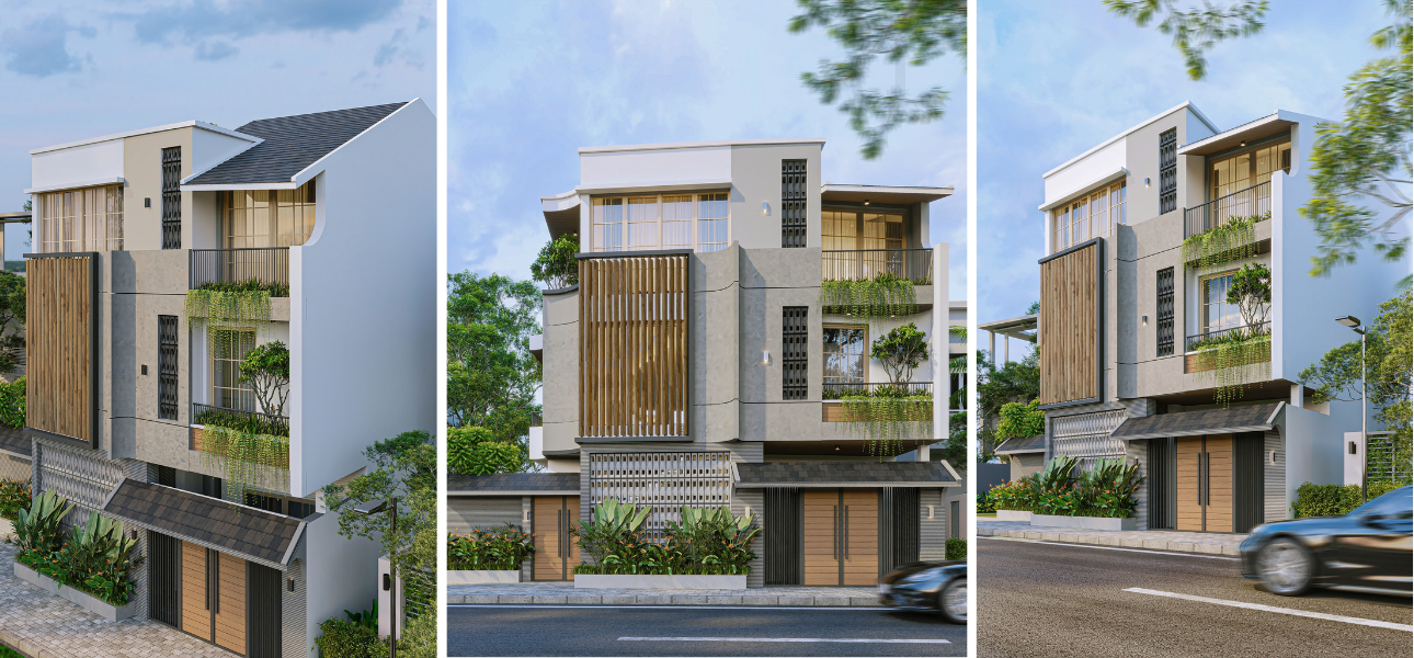 Đơn giá thiết kế xây nhà 5 tầng 80m2 - An Bảo Khang